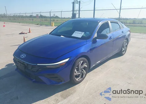 2025 Hyundai Elantra Sel Sport from USA, damaged, VIN KMHLM4DGXSU992610